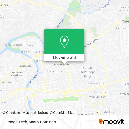 Mapa de Omega Tech