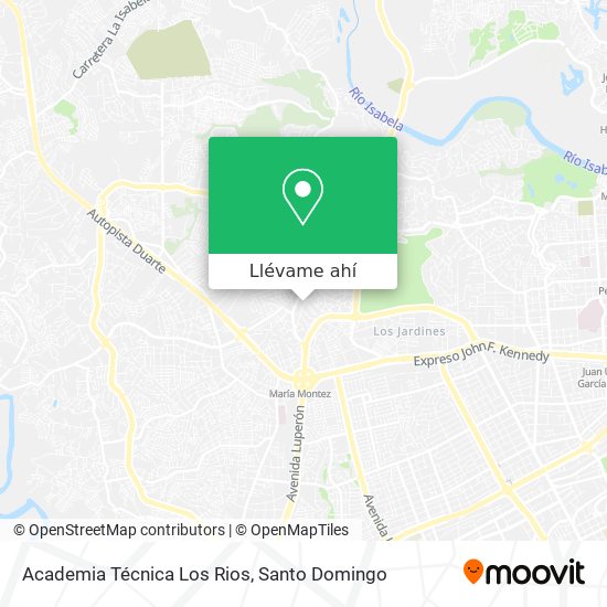 Mapa de Academia Técnica Los Rios