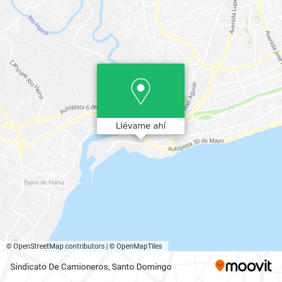 Mapa de Sindicato De Camioneros