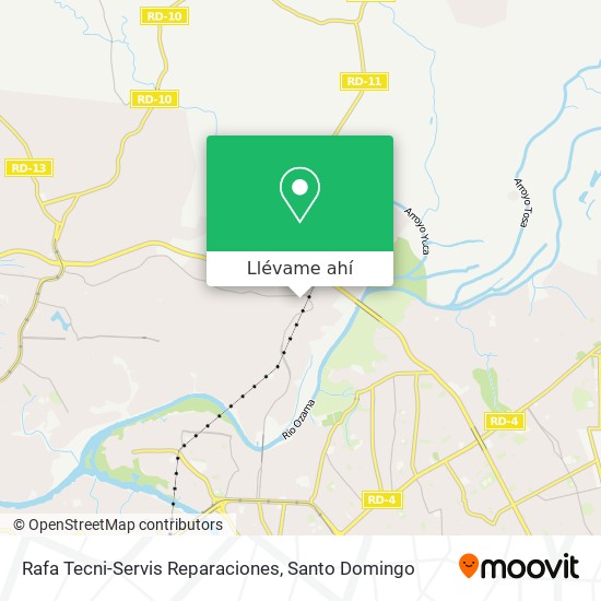 Mapa de Rafa Tecni-Servis Reparaciones