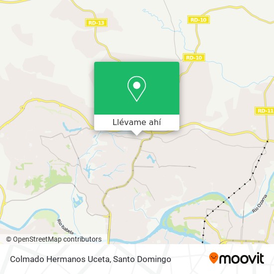 Mapa de Colmado Hermanos Uceta