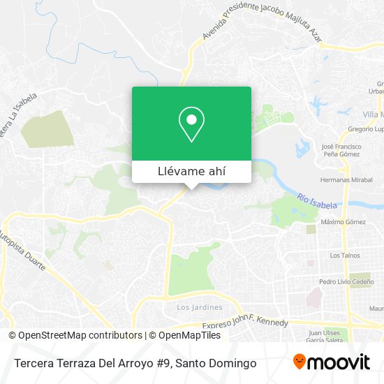 Mapa de Tercera Terraza Del Arroyo #9