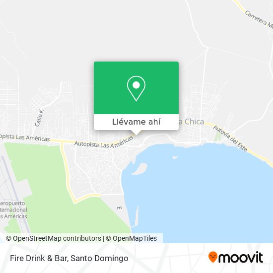 Mapa de Fire Drink & Bar