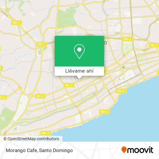 Mapa de Morango Cafe