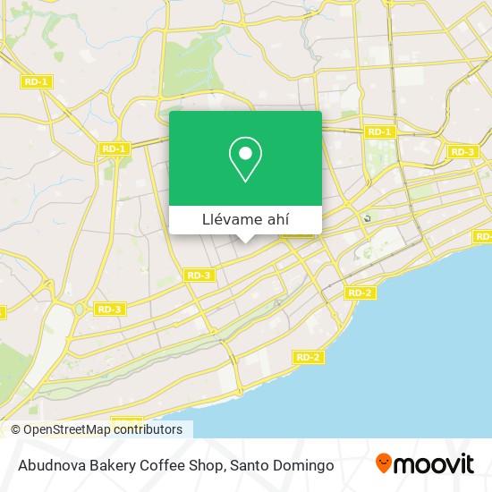 Mapa de Abudnova Bakery Coffee Shop