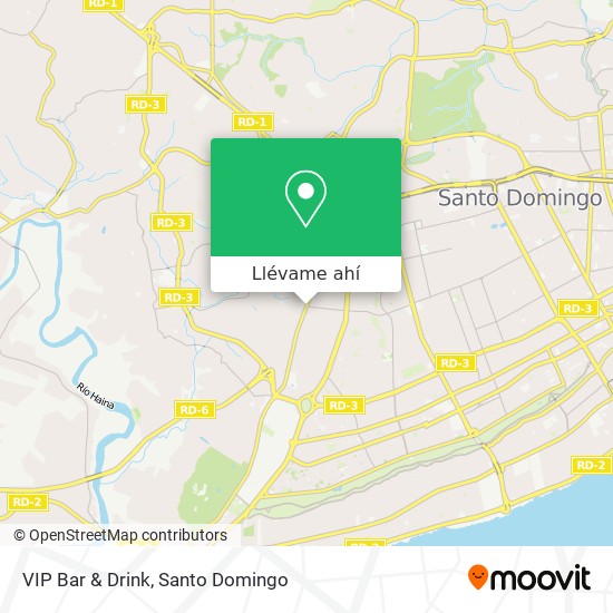 Mapa de VIP Bar & Drink