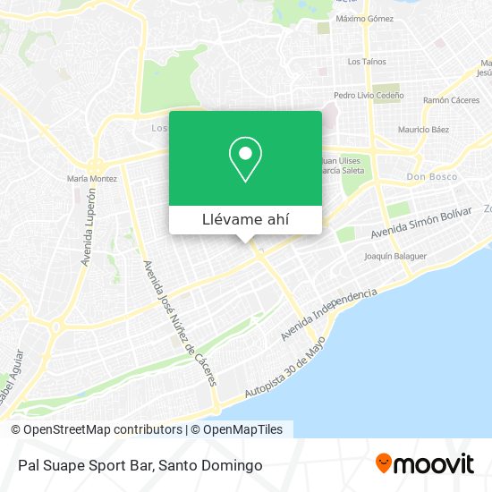 Mapa de Pal Suape Sport Bar