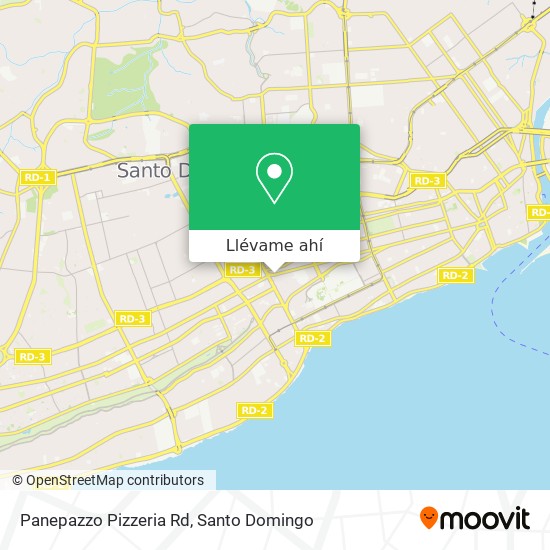 Mapa de Panepazzo Pizzeria Rd