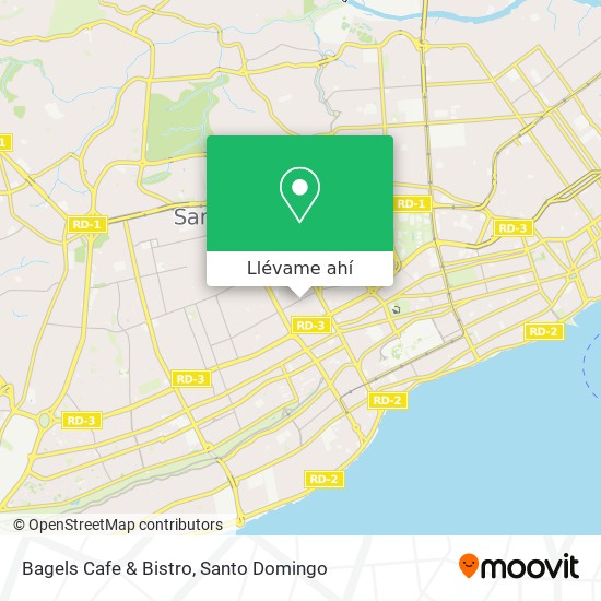 Mapa de Bagels Cafe & Bistro
