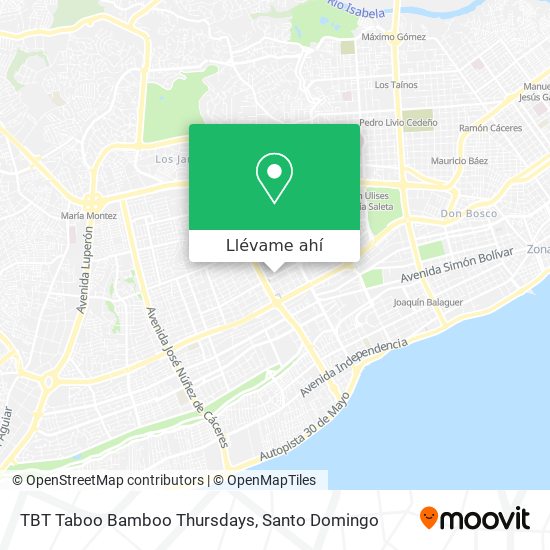 Mapa de TBT Taboo Bamboo Thursdays