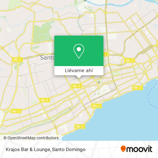 Mapa de Krajos Bar & Lounge