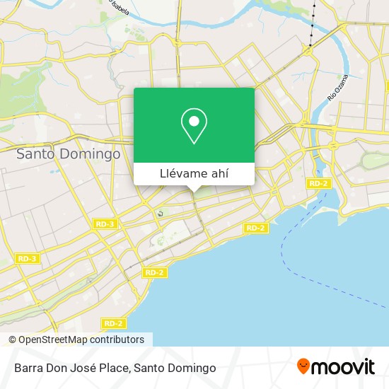Mapa de Barra Don José Place