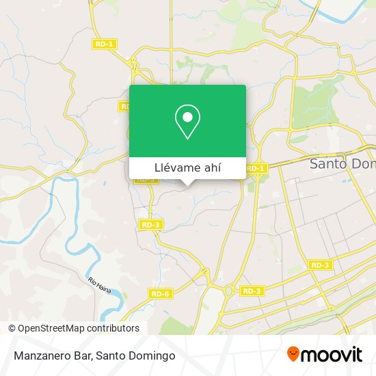 Mapa de Manzanero Bar
