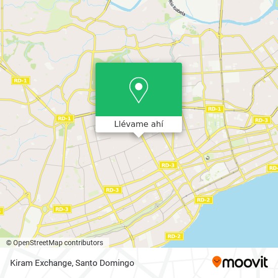 Mapa de Kiram Exchange