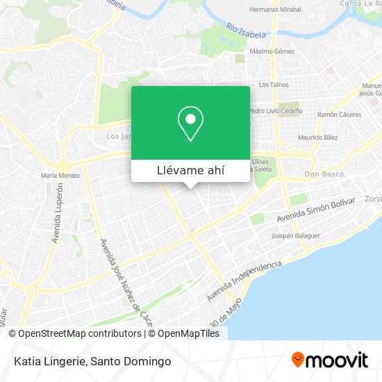 Mapa de Katia Lingerie