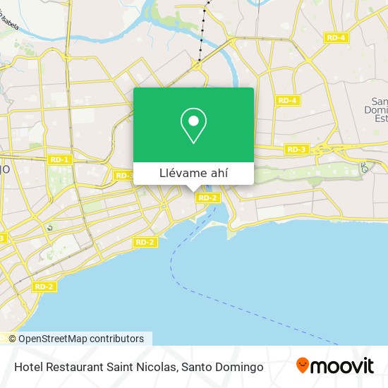Mapa de Hotel Restaurant Saint Nicolas