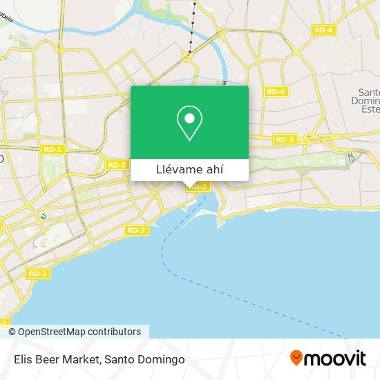 Mapa de Elis Beer Market