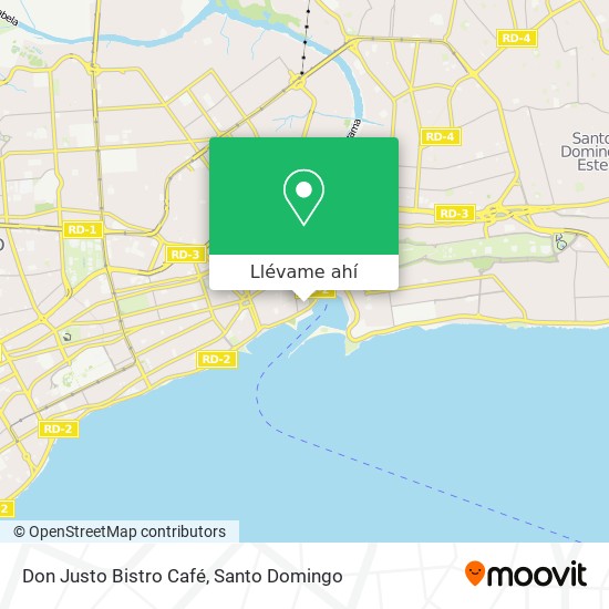 Mapa de Don Justo Bistro Café