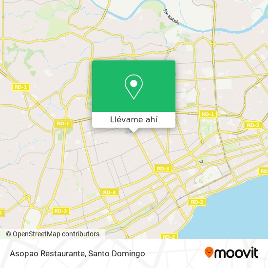 Mapa de Asopao Restaurante