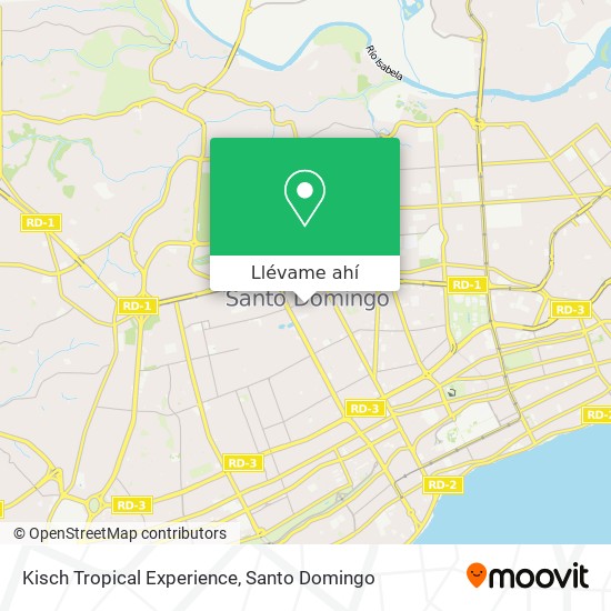 Mapa de Kisch Tropical Experience
