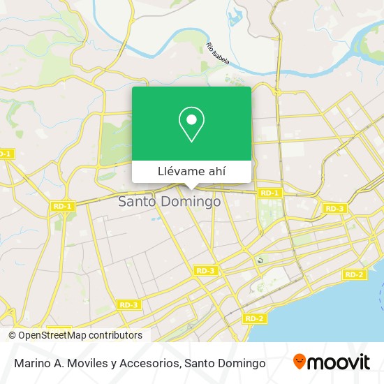 Mapa de Marino A. Moviles y Accesorios