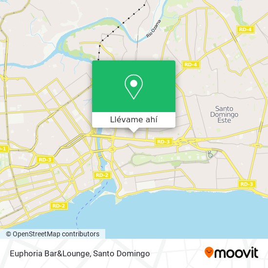 Mapa de Euphoria Bar&Lounge