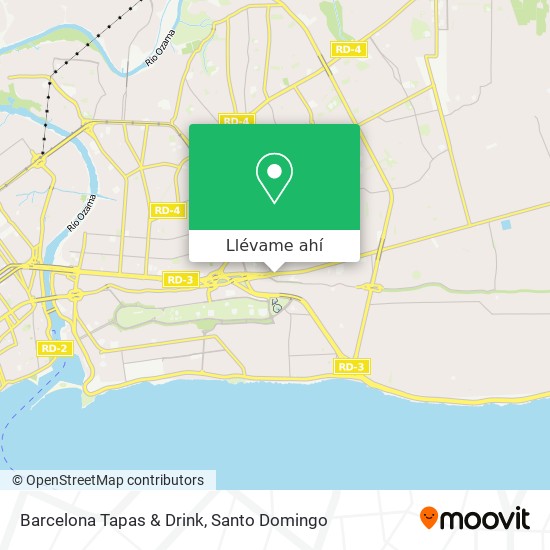 Mapa de Barcelona Tapas & Drink