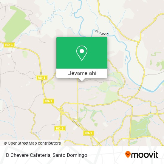Mapa de D Chevere Cafeteria