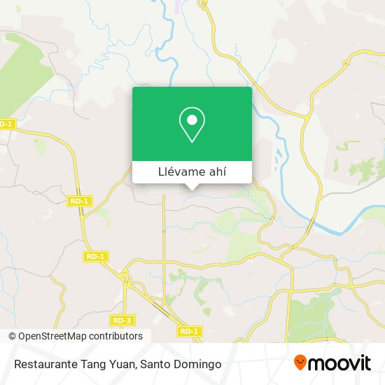 Mapa de Restaurante Tang Yuan
