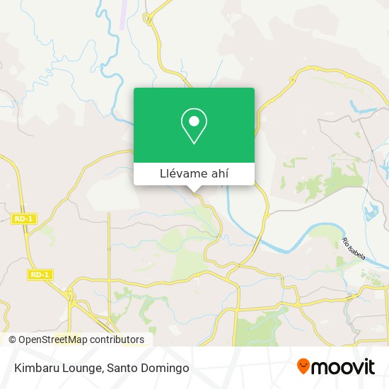 Mapa de Kimbaru Lounge
