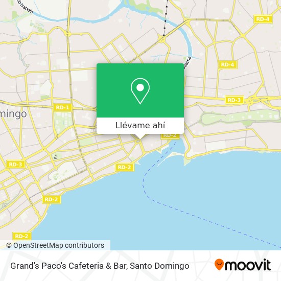 Mapa de Grand's Paco's Cafeteria & Bar