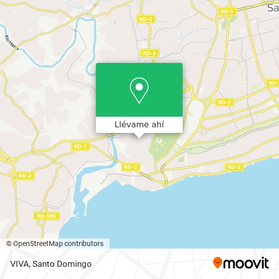 Mapa de VIVA