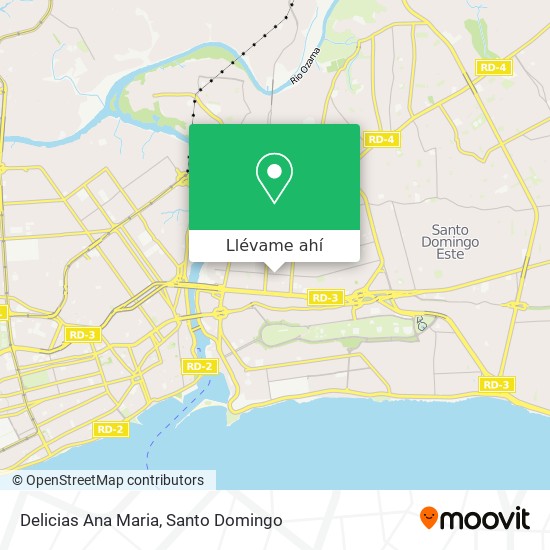 Mapa de Delicias Ana Maria