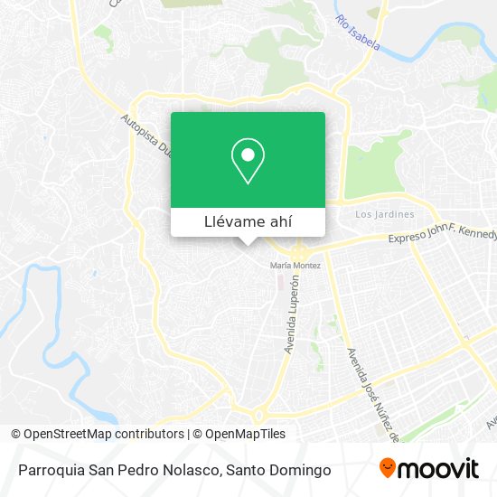 Mapa de Parroquia San Pedro Nolasco