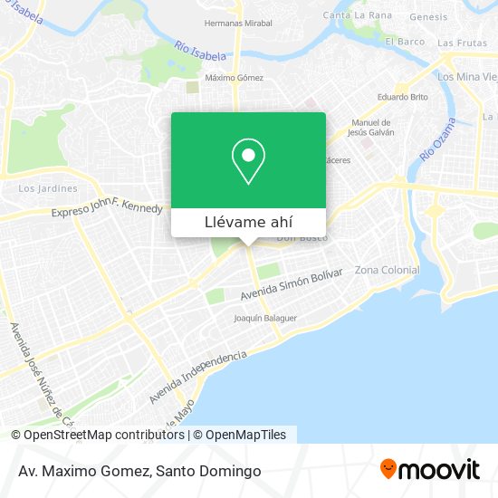 Mapa de Av. Maximo Gomez