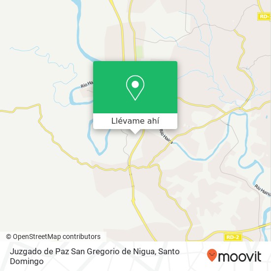 Mapa de Juzgado de Paz San Gregorio de Nigua