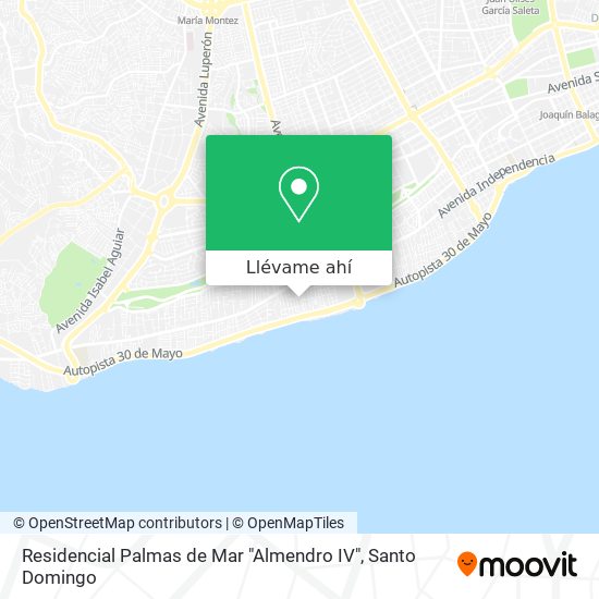 Mapa de Residencial Palmas de Mar "Almendro IV"