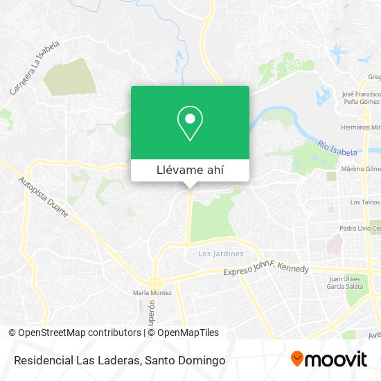 Mapa de Residencial Las Laderas