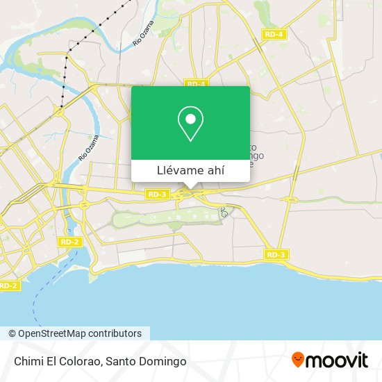 Mapa de Chimi El Colorao