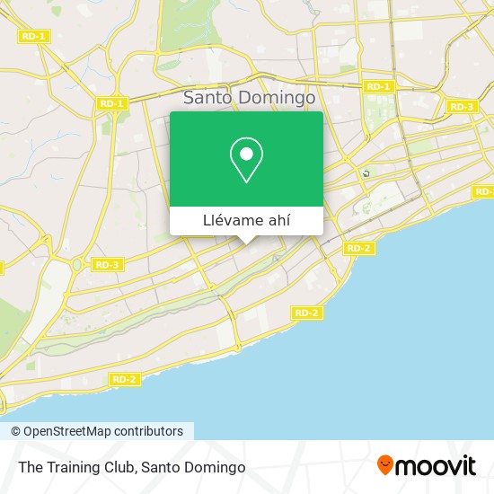 Mapa de The Training Club