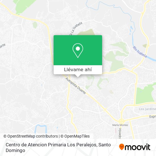Mapa de Centro de Atencion Primaria Los Peralejos