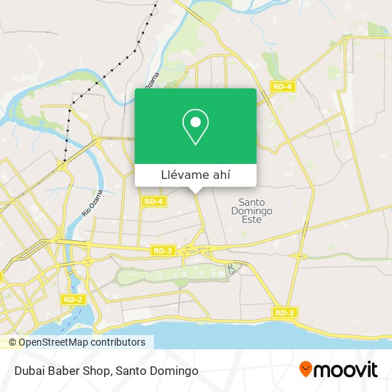 Mapa de Dubai Baber Shop