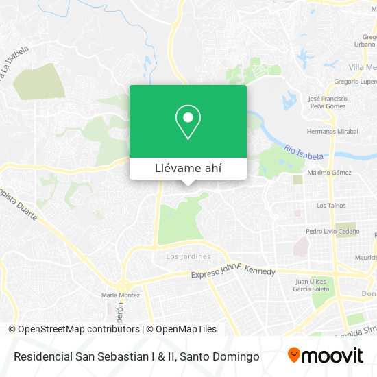 Mapa de Residencial San Sebastian I & II