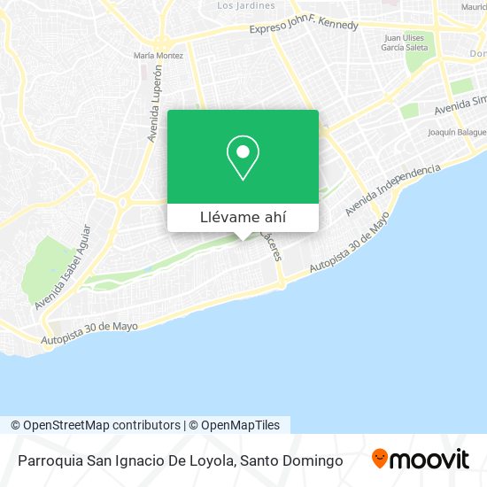 Mapa de Parroquia San Ignacio De Loyola