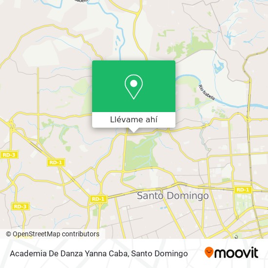 Mapa de Academia De Danza Yanna Caba
