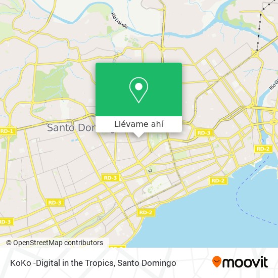 Mapa de KoKo -Digital in the Tropics