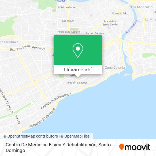 Mapa de Centro De Medicina Física Y Rehabilitación