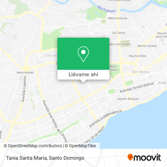 Mapa de Tania Santa Maria