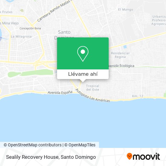 Mapa de Sealily Recovery House