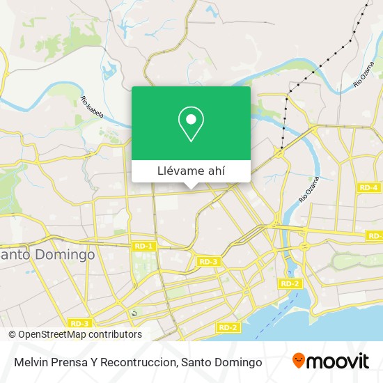 Mapa de Melvin Prensa Y Recontruccion